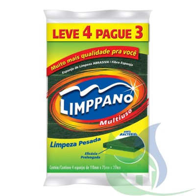 ESPONJA LIMPPANO MULTIUSO LEVE 4 PAGUE 3