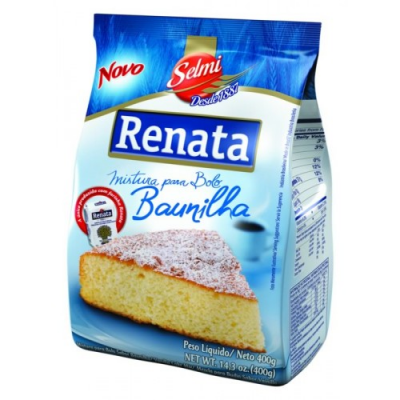 MISTURA PARA BOLO RENATA BAUNILHA 400G