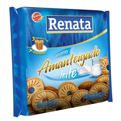 BISCOITO AMANTEIGADO RENATA LEITE 330G