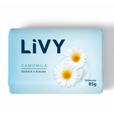 SABONETE LIVY CAMOMILA 85G