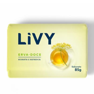 SABONETE LIVY ERVA DOCE 85G