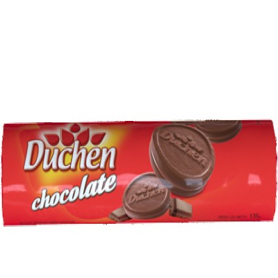 BISCOITO RECHEADO DUCHEN CHOCOLATE 135G