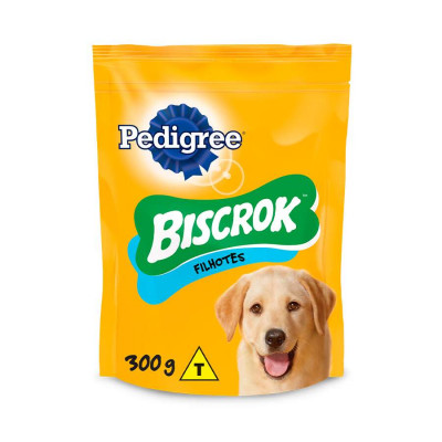 BISCOITO PARA CÃES PEDIGREE BRISCROK FILHOTES 300 GRAMAS