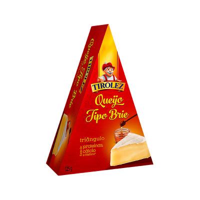 QUEIJO BRIE TIROLEZ FRACIONADO 125 G