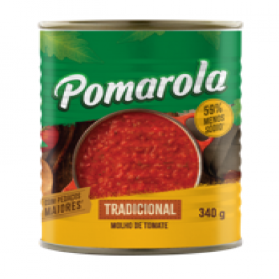 MOLHO TOMATE POMAROLA TRADICIONAL 340 GRAMAS