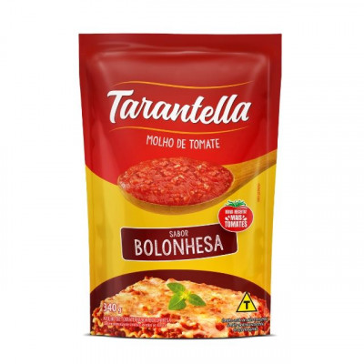 MOLHO DE TOMATE TARANTELLA BOLONHESA 340 GRAMAS