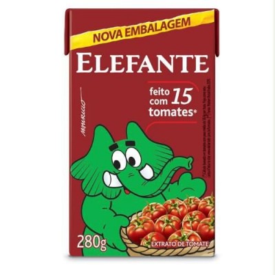 EXTRATO DE TOMATE ELEFANTE 280G