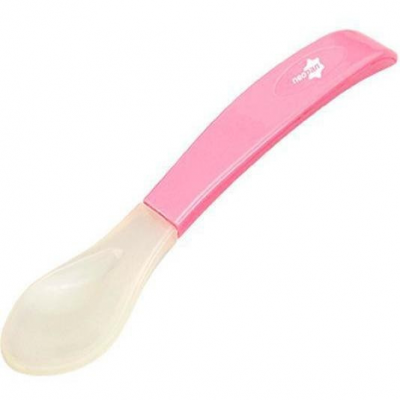 COLHER NEOPAN SILICONE ROSA