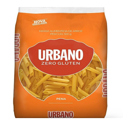 MACARRÃO MASSA DE ARROZ URBANO ZERO GLÚTEN PENA 500 GRAMAS