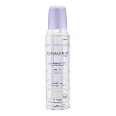 DESODORANTE AEROSOL GIOVANNA BABY LILAC 150 ML