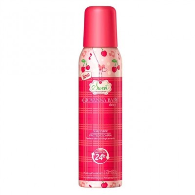 DESODORANTE AEROSOL GIOVANNA BABY CHERRY 150ML