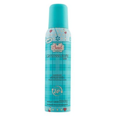 DESODORANTE AEROSOL SWEET COLLECTION GIOVANNA BABY CANDY 150 ML