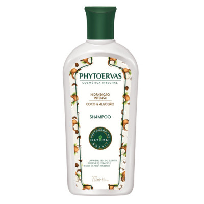 SHAMPOO PHYTOERVAS HIDRATAÇÃO INTENSA 250ML