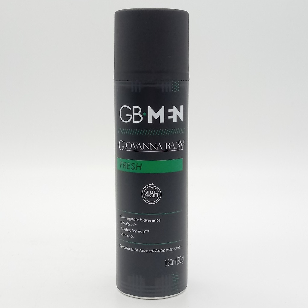 DEDODORANTE SEM ÁLCOOL GIOVANNA BABY GB MEN FRESH 150 ML