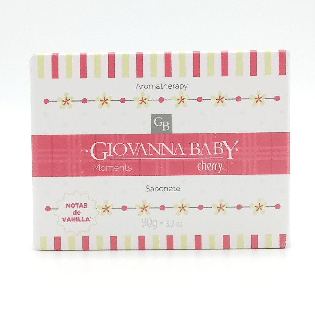 SABONETE GIOVANNA BABY MOMENTS CHERRY 90 GRAMAS