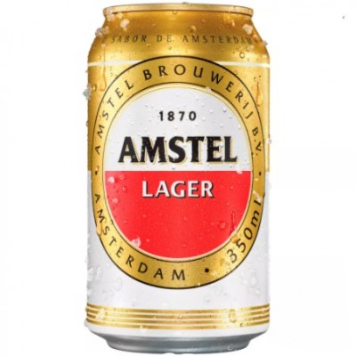 CERVEJA AMSTEL LAGER PURO MALTE 350ML