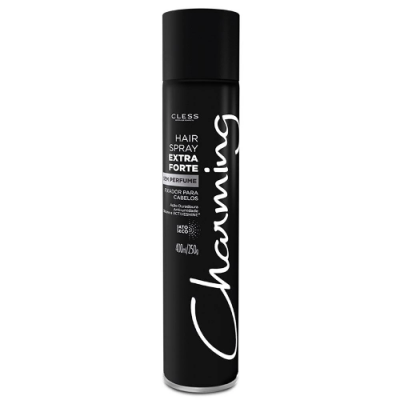 HAIR SPRAY CLESS CHARMING BLACK 400ML