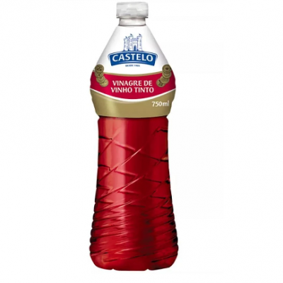 VINAGRE CASTELO VINHO TINTO 750ML