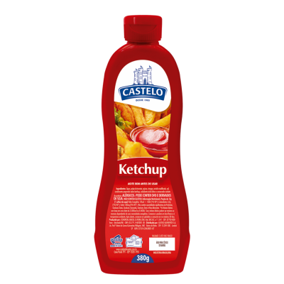 KETCHUP CASTELO TRADICIONAL 380G