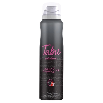 DESODORANTE AEROSOL TABU BALADEIRA 150ML