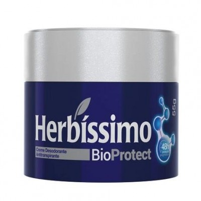 CREME DESODORANTE HERBÍSSIMO BIOPROTECT 55G