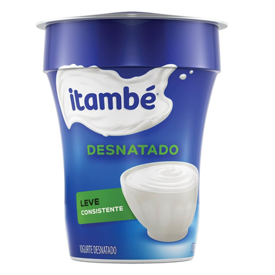 IOGURTE ITAMBÉ NATURAL DESNATADO 170G