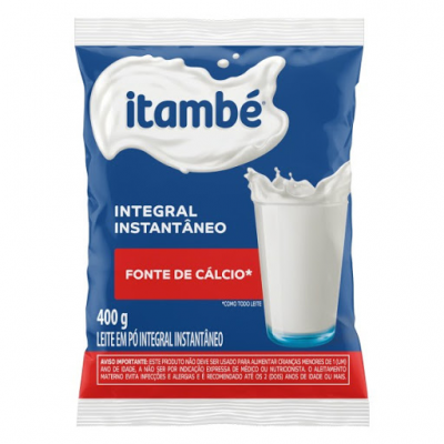 LEITE EM PÓ ITAMBÉ INSTANTÂNEO 400 G