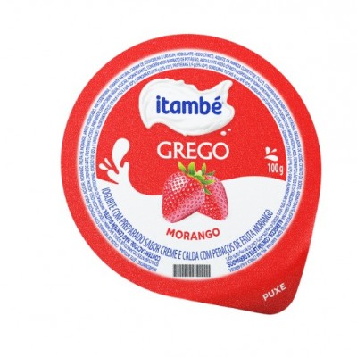 IOGURTE ITAMBÉ GREGO MORANGO 100G