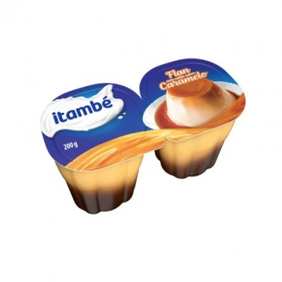 FLAN ITAMBÉ BAUNILHA CARAMELO 200G