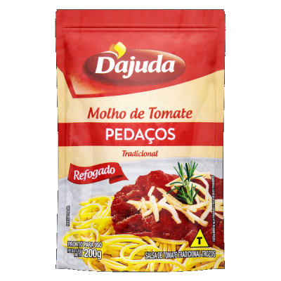 MOLHO DE TOMATE D'AJUDA PEDAÇOS 200G