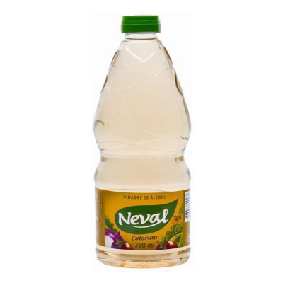 VINAGRE DE ÁLCOOL NEVAL COLORIDO 750ML