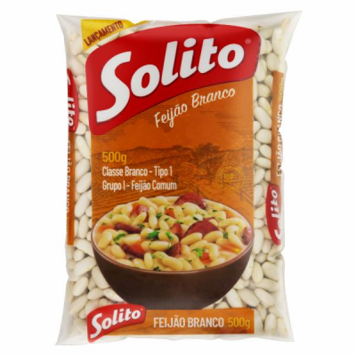 FEIJÃO BRANCO SOLITO 500G