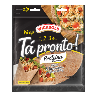 WRAP WICKBOLD TÁ PRONTO PROTEÍNA 270G