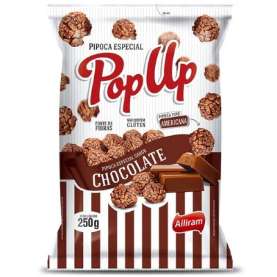 PIPOCA DOCE POP UP CHOCOLATE 50G