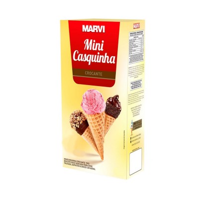 BISCOITO MARVI MINE CASQUINHA 138 G