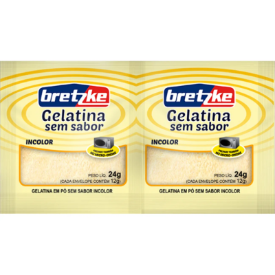 GELATINA BRETZKE SEM SABOR 24G