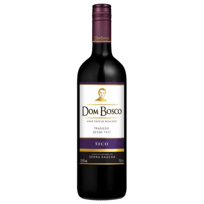 VINHO DE MESA TINTO SECO DOM BOSCO 750 ML