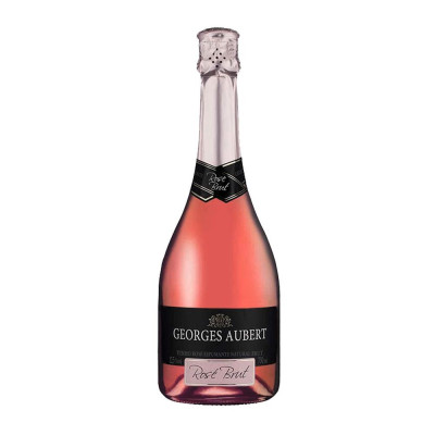 VINHO ROSÉ ESPUMANTE NATURAL BRUT GEORGES AUBERT ROSÉ BRUT 750 ML