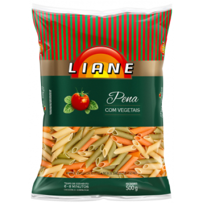 MACARRÃO PENA LIANE VEGETAIS 500G