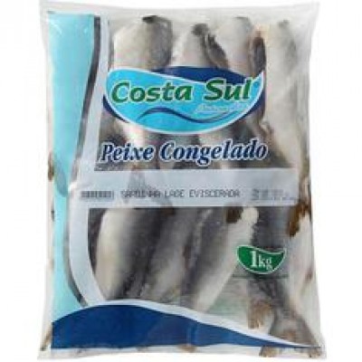 SARDINHA ESVICERADA COSTA SUL 1 KG