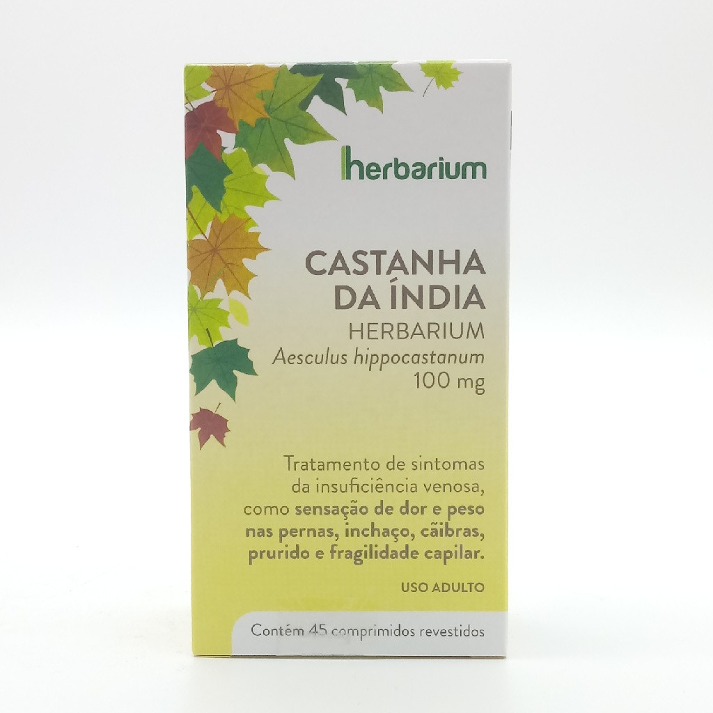 CASTANHA DA INDIA 45 CÁPSULAS HERBARIUM