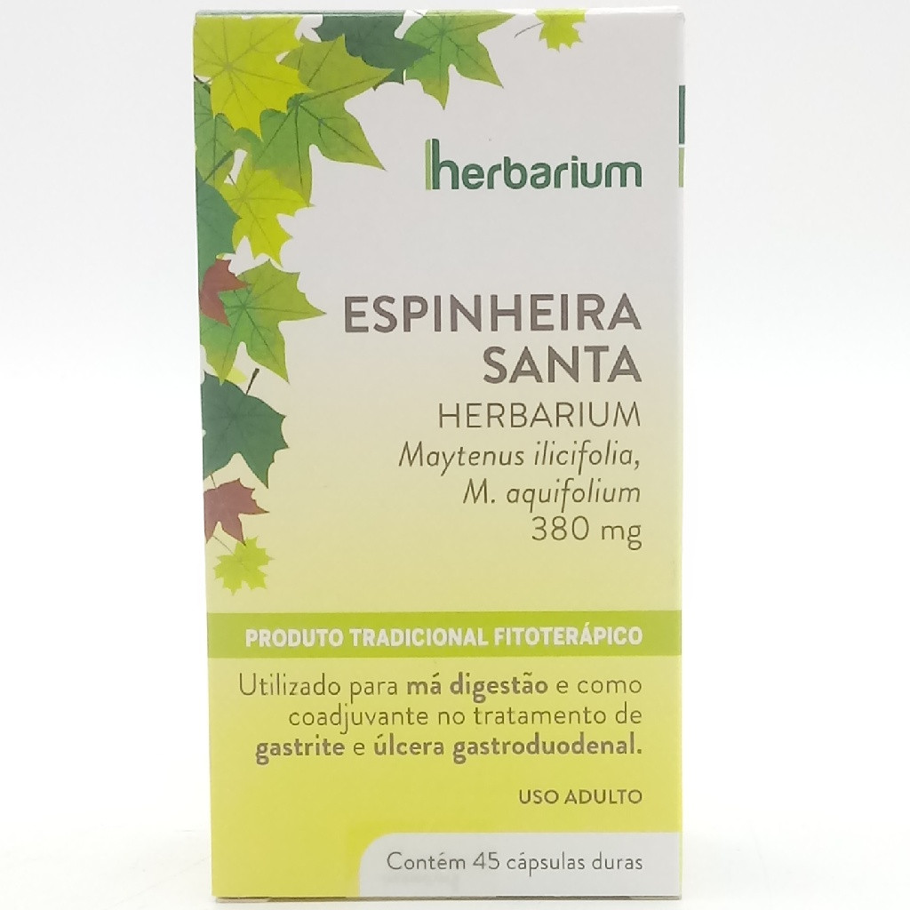 ESPINHEIRA SANTA 45 CÁPSULAS HERBARIUM