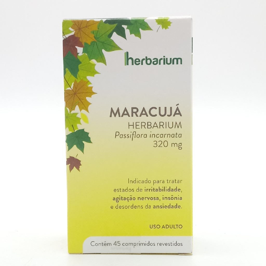 MARACUJÁ HERBARIUM 45 COMPRIMIDOS