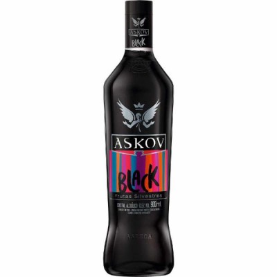 VODKA ASKOV BLACK 900ML