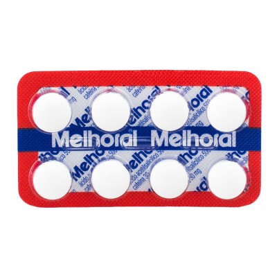 MELHORAL 500MG+30MG ADULTO 8 COMPRIMIDOS