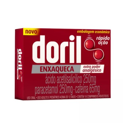 DORIL ENXAQUECA 4 COMPRIMIDOS COSMED