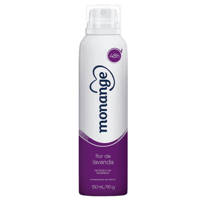 DESODORANTE AEROSOL MONANGE FLOR DE LAVANDA 90G