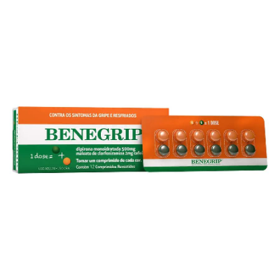 BENEGRIP 12 COMPRIMIDOS