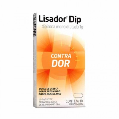 LISADOR DIP 1G 10 COMPRIMIDOS