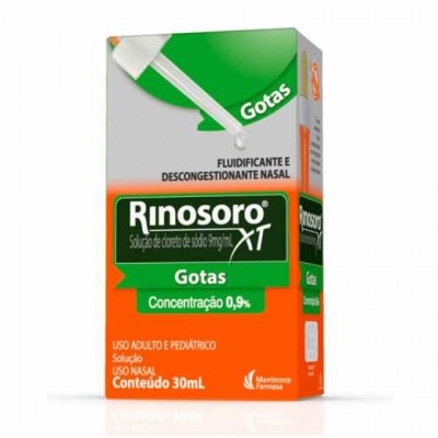 RINOSORO XT 0,9% GOTAS 30ML